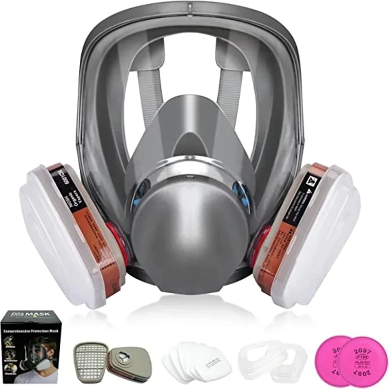 Dust Mask Construction - Противотуманная газовая маска 6800, промышленная краска,