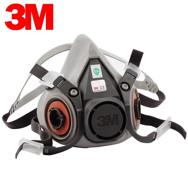 Dust Mask Construction - 3M6200 Самовсасывающий фильтрующий противогаз Полумаска для