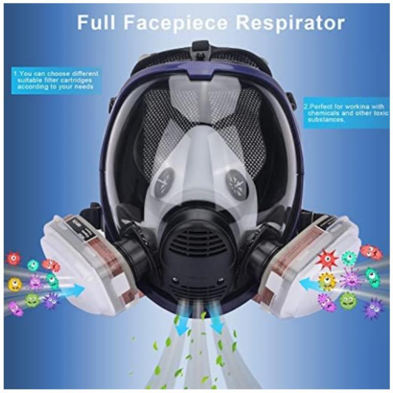 Химический противогаз 6800, пы – обзор и цена Dust Mask Construction