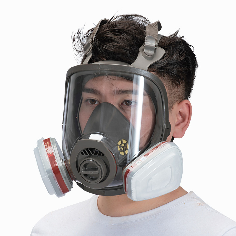 Полнолицевая маска-респиратор  – обзор и цена Dust Mask Construction